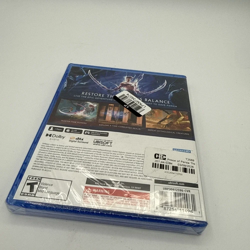 Playstation 5 Prince Of Persia The Lost Crown PS5 !!MINT!! Fast Shipping